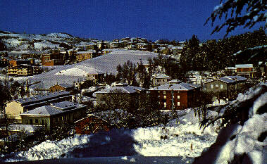 Casina in inverno